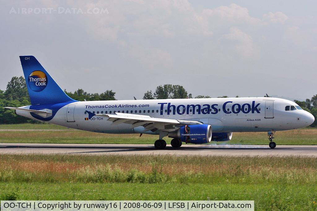 OO-TCH, 2003 Airbus A320-214 C/N 1929, Arriving from Amsterdam EURO 08