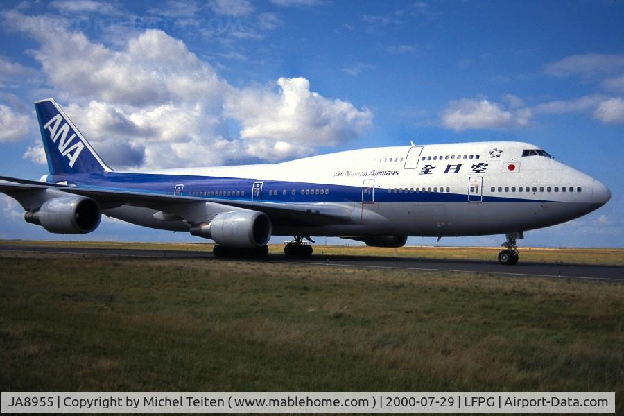 JA8955, Boeing 747-481 (D) C/N 25639, All Nippon Airways