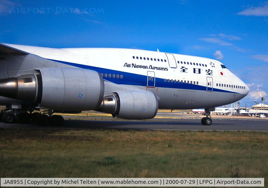 JA8955, Boeing 747-481 (D) C/N 25639, All Nippon Airways