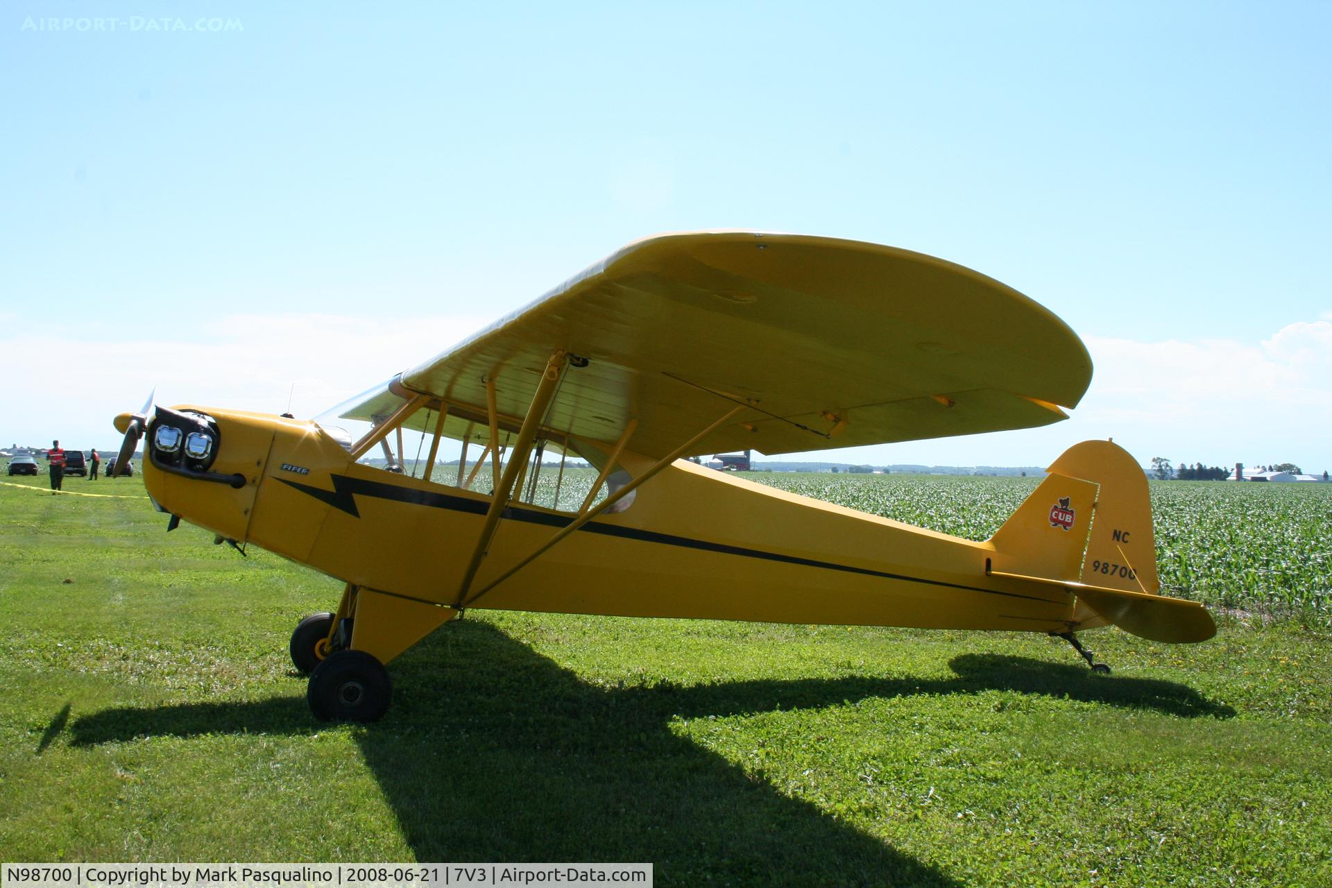 N98700, 1946 Piper J3C-65 Cub C/N 18930, Piper J3C-65