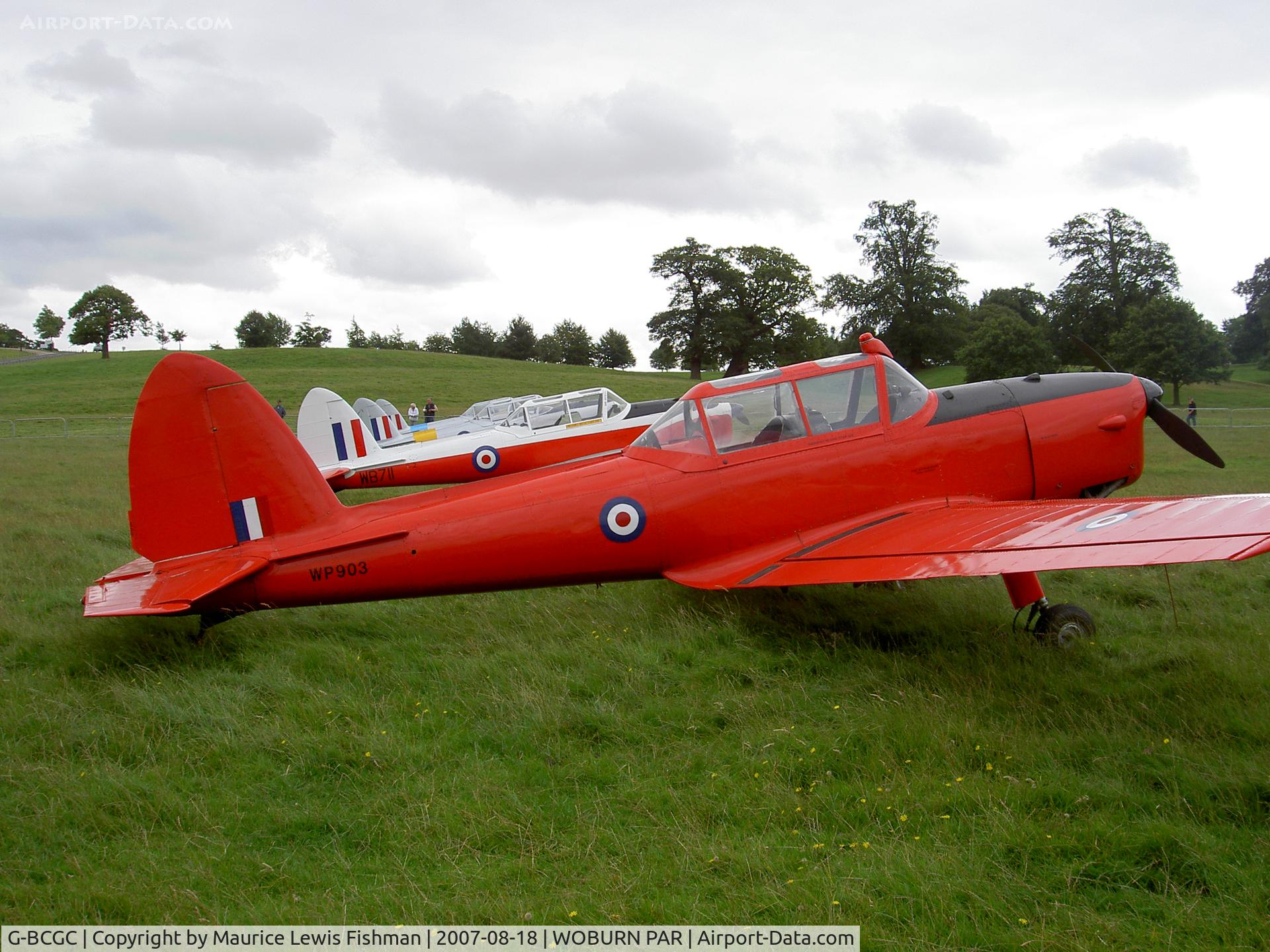 G-BCGC, 1952 De Havilland DHC-1 Chipmunk T.10 C/N C1/0776, DH-1 WP-903