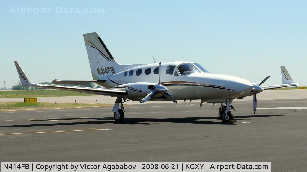 N414FB, 1984 Cessna 414A Chancellor C/N 414A1203, At Greeley