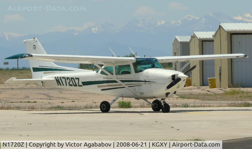 N1720Z, 1977 Cessna 172N C/N 17269397, At Greeley
