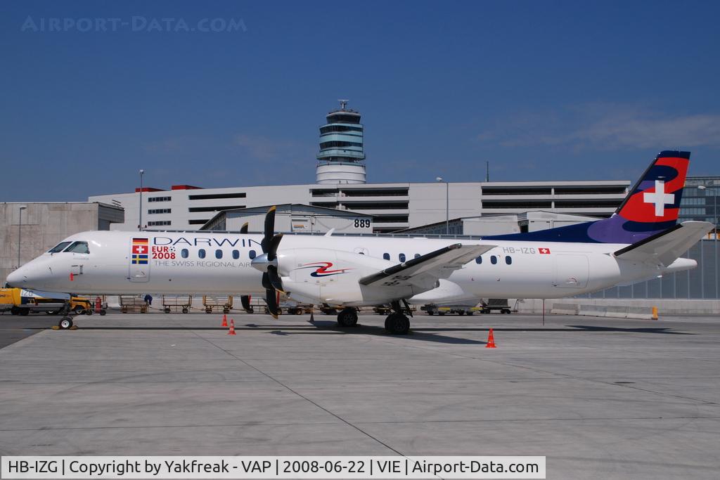 HB-IZG, 1995 Saab 2000 C/N 2000-010, Darwin Saab 2000