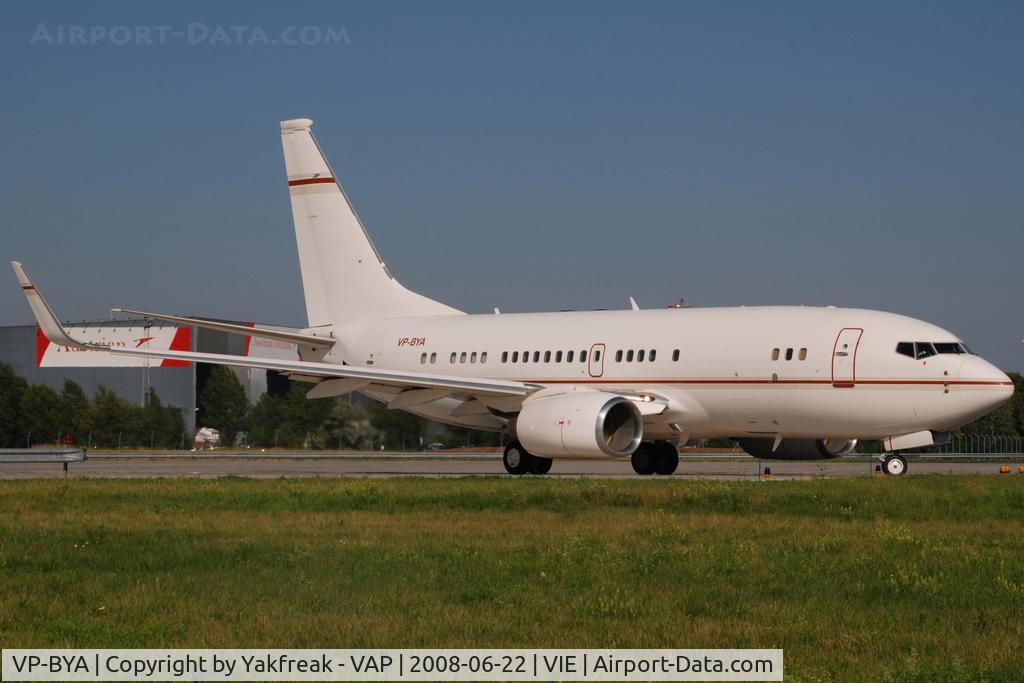 VP-BYA, 2000 Boeing 737-700 BBJ C/N 29972, Boeing 737-700