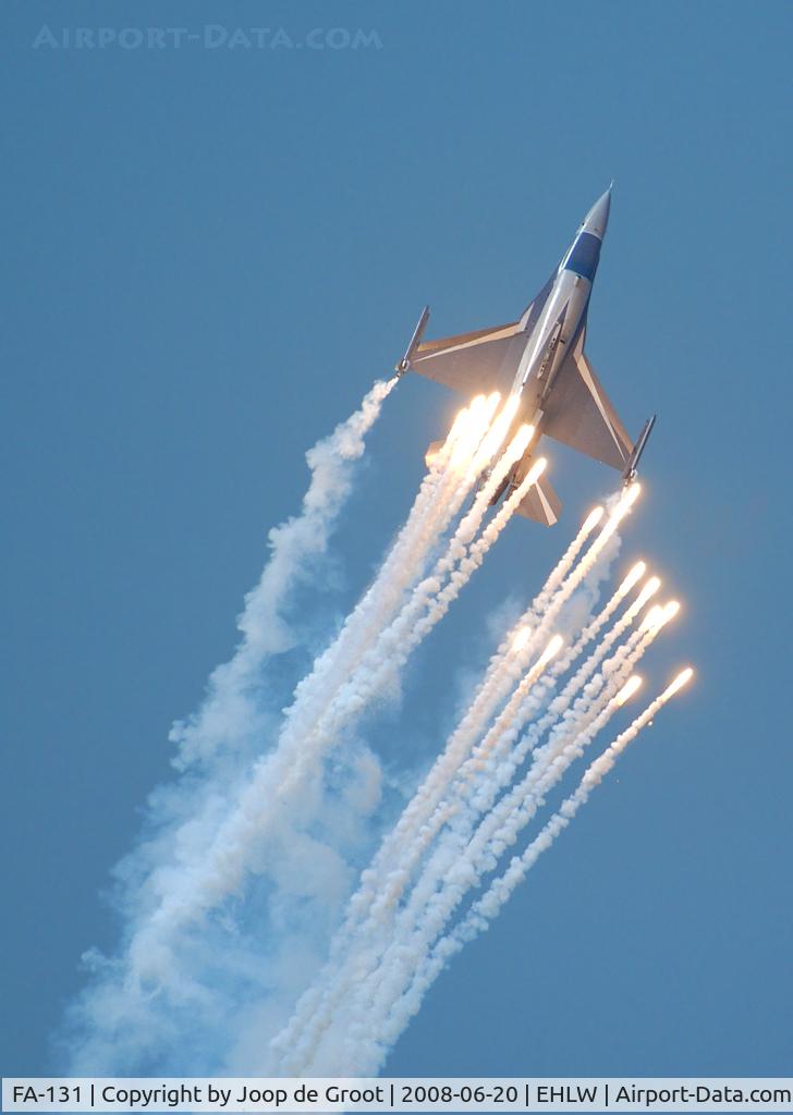 FA-131, 1991 SABCA F-16AM Fighting Falcon C/N 6H-131, Nice display of the Belgian AF on the RNlAF Open House.