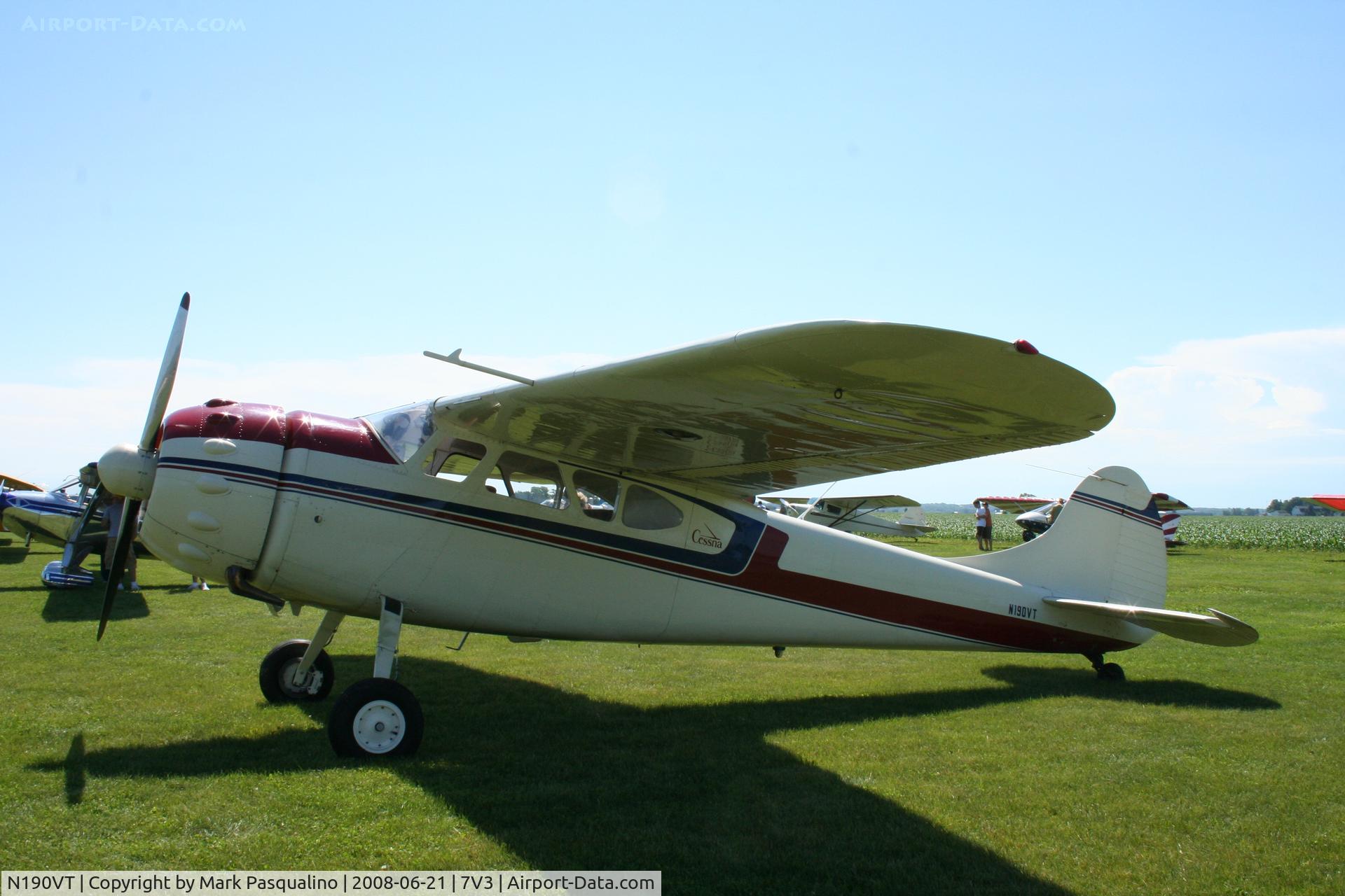 N190VT, 1948 Cessna 190 C/N 7171, Cessna 190