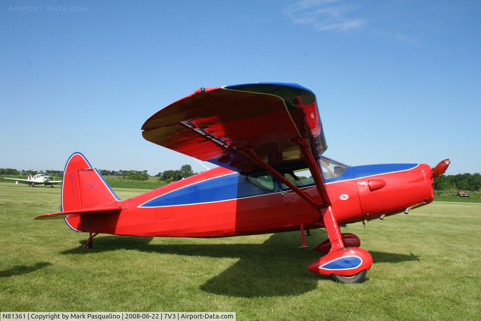 N81361, 1946 Fairchild 24R-46 C/N R46261, Fairchild 24R-46