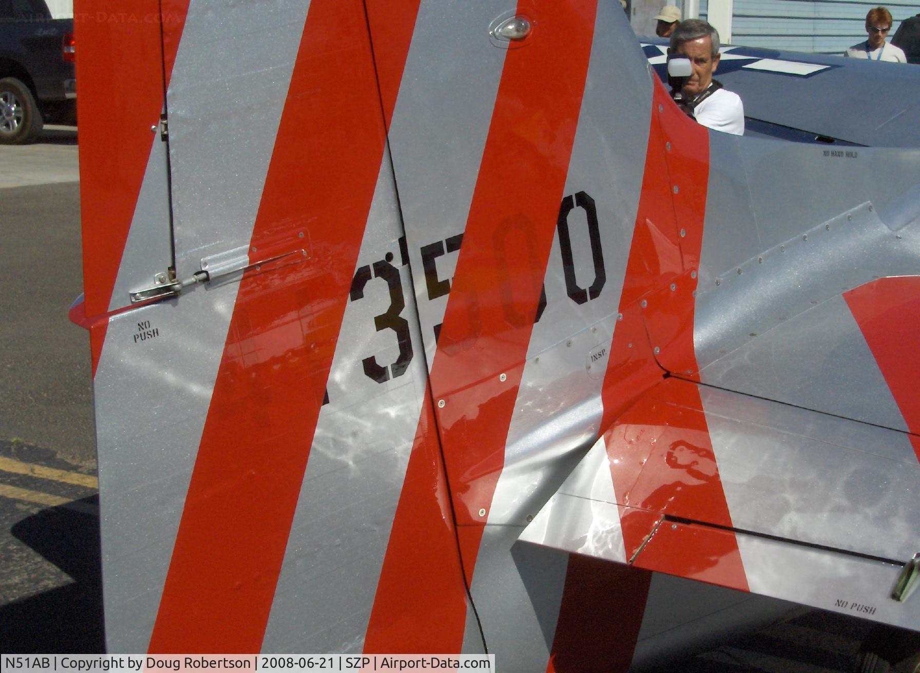 N51AB, 1944 North American P-51D Mustang C/N 44-14777, 1944 North American/Aero Classics P-51D MUSTANG 'Flying Dutchman', Rolls Royce V-1650-7 1,490 Hp MERLIN, Limited class, trim tabs-rudder & elevator