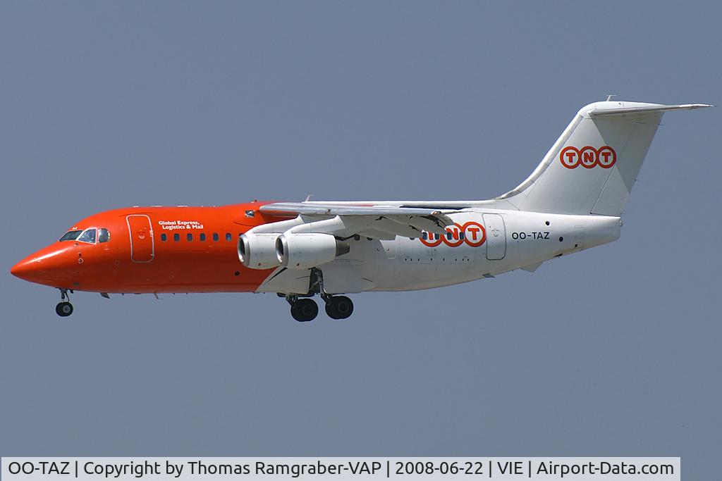 OO-TAZ, 1991 British Aerospace BAe.146-200QC Quick Change C/N E2188, TNT Airways BAe 146