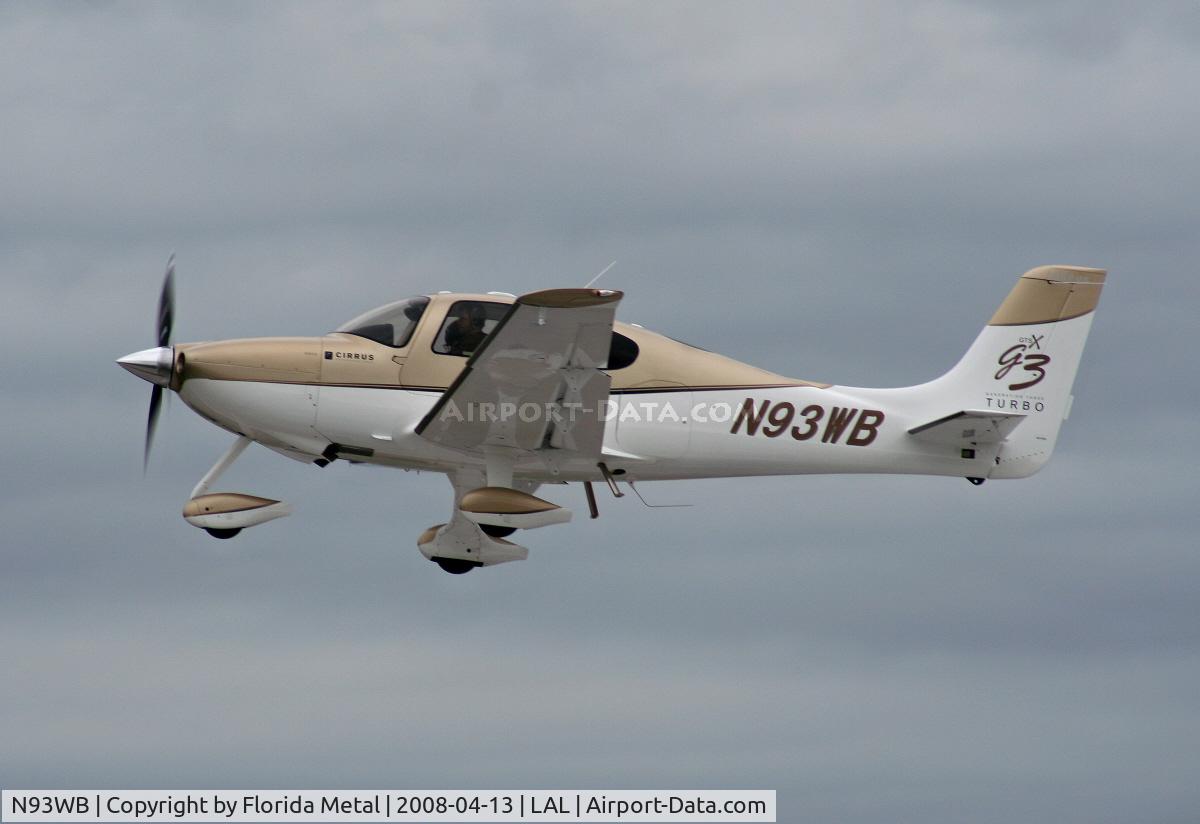 N93WB, 2007 Cirrus SR22 C/N 2772, Cirrus SR22