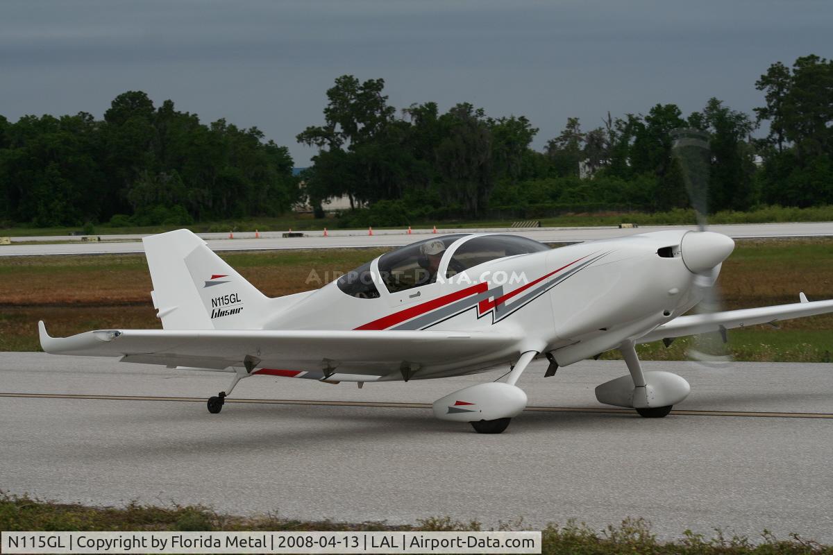 N115GL, 1997 Stoddard-Hamilton Glasair I GL-20 C/N 115, Glassair  I GL20