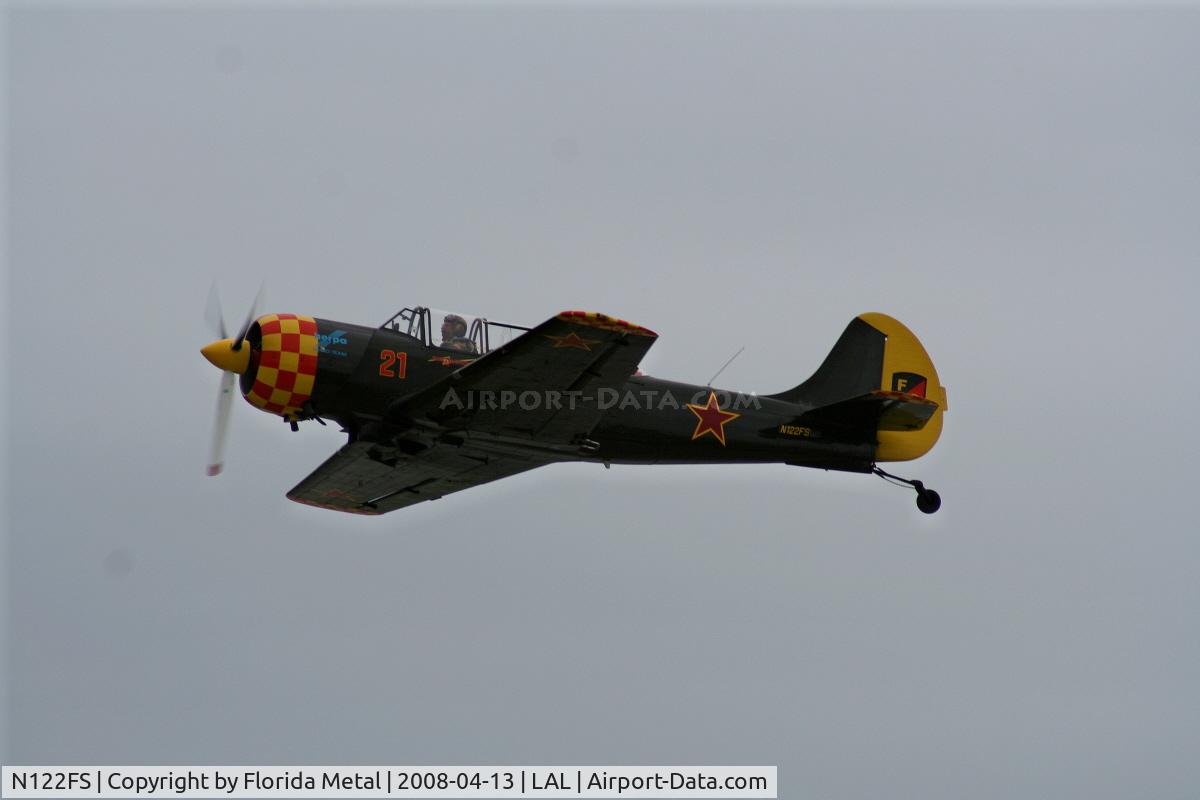 N122FS, 2003 Yakovlev (Aerostar) Yak-52TW C/N 0312408, Yak-52
