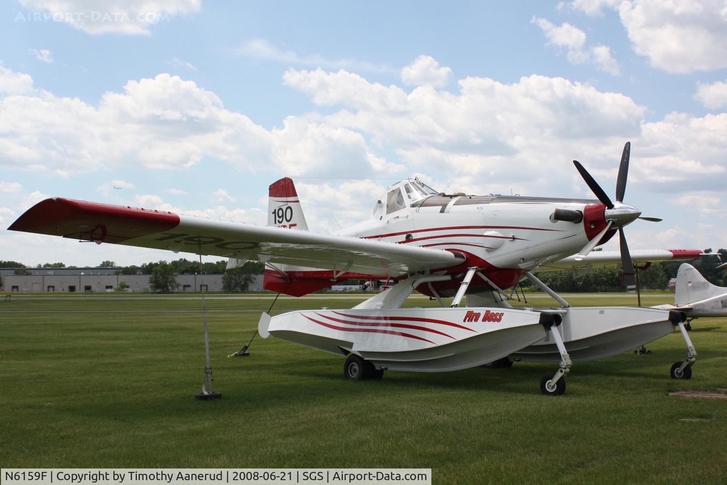 N6159F, 1996 Air Tractor Inc AT-802A C/N 802A-0029, Parked at South Saint Paul