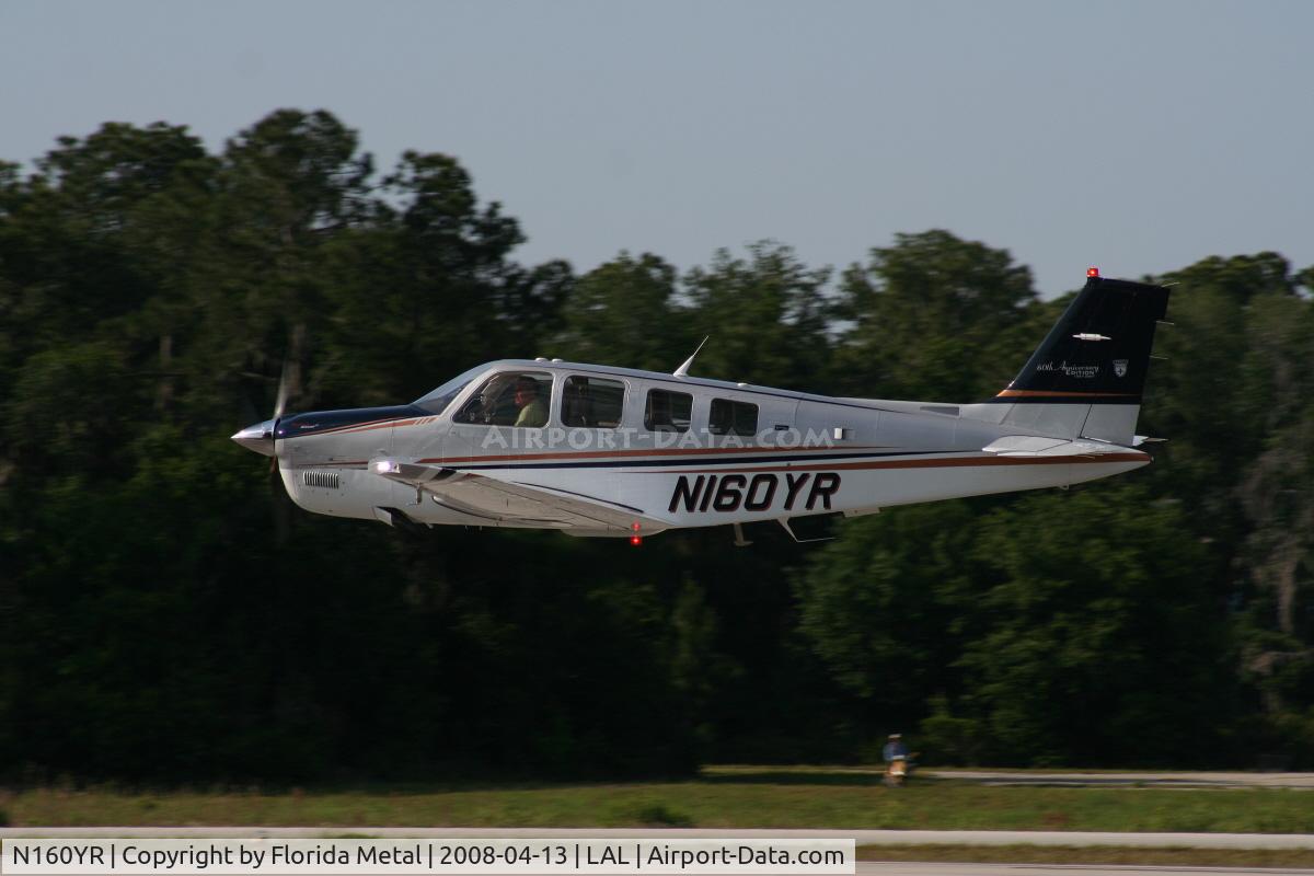 N160YR, 2008 Hawker Beechcraft Corp G36 Bonanza C/N E-3828, Beech G36 Bonanza