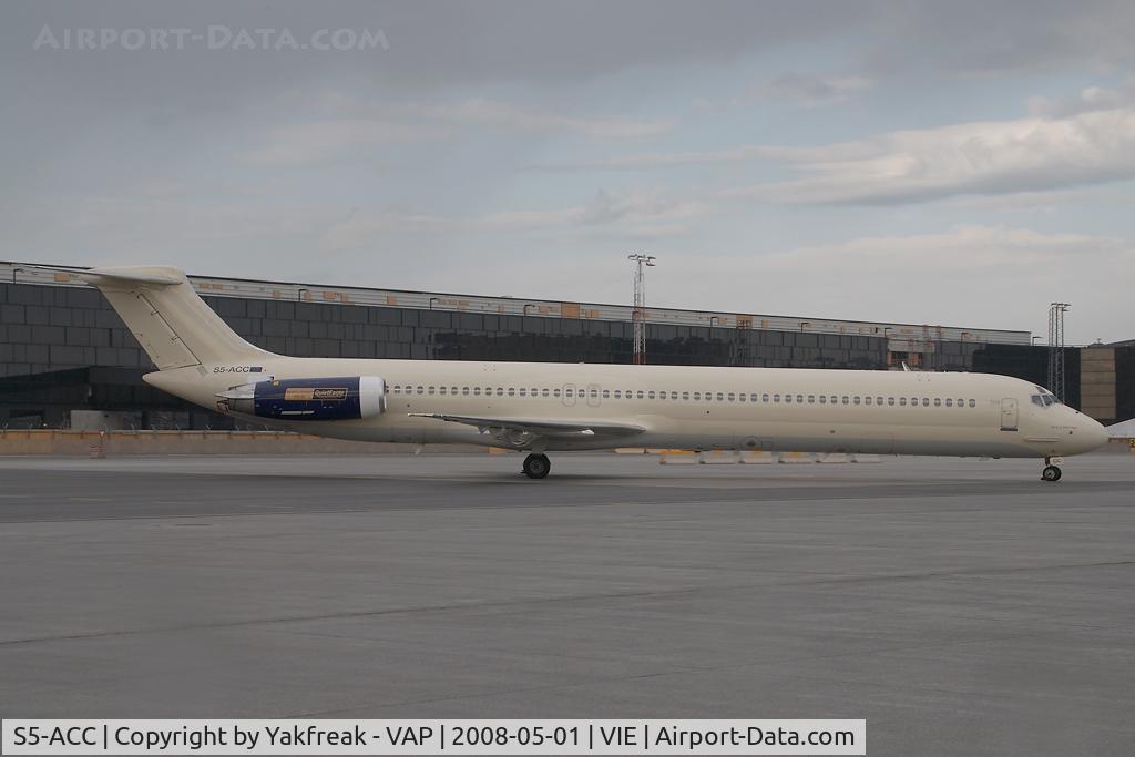 S5-ACC, 1982 McDonnell Douglas MD-82 (DC-9-82) C/N 48095, Aurora MD80