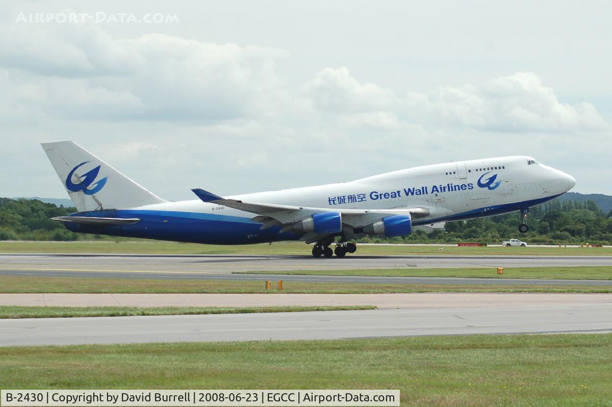 B-2430, 1993 Boeing 747-412/BCF C/N 27137, Great Wall Airlines - Taking off