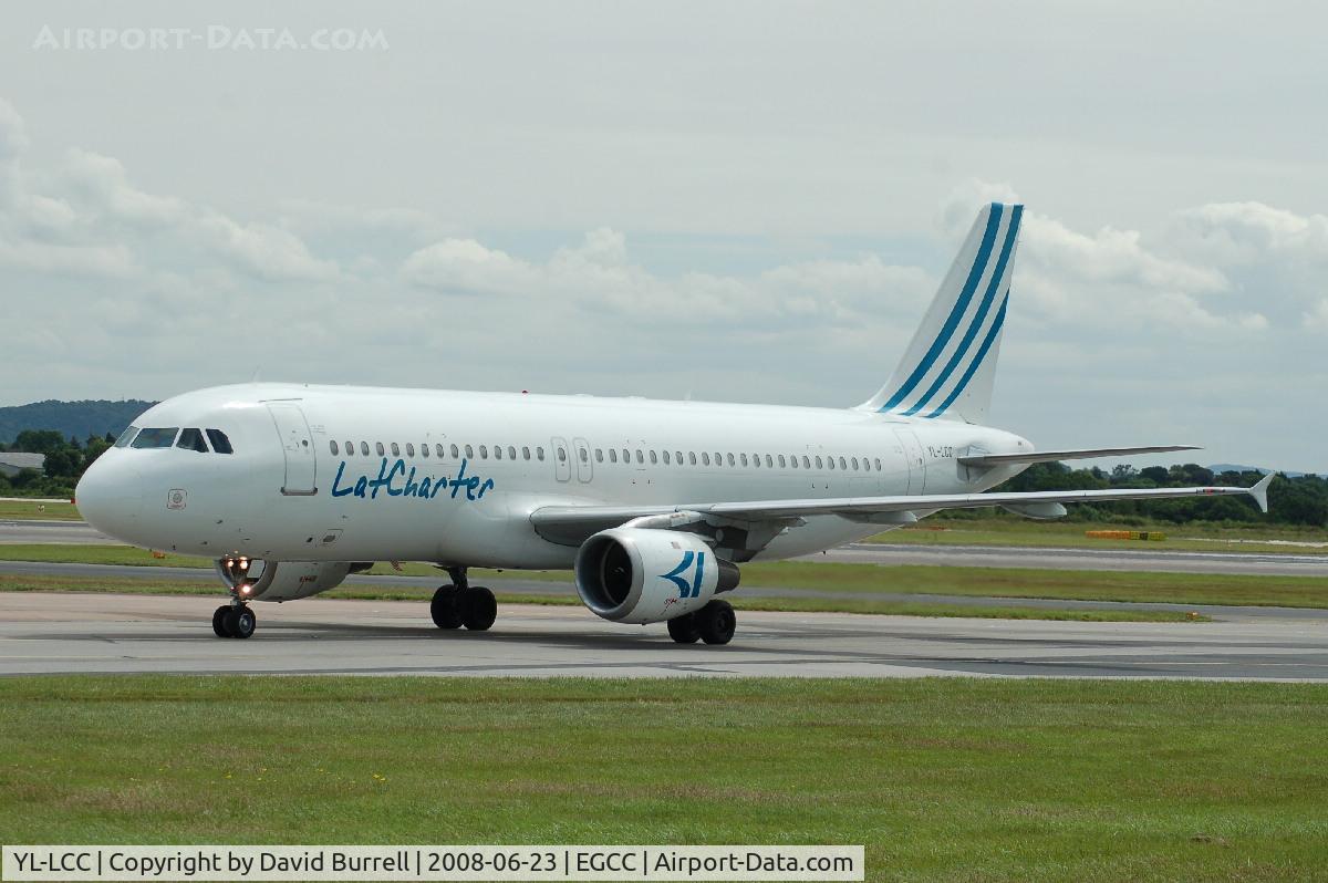 YL-LCC, 1992 Airbus A320-211 C/N 310, Lat Charter - Taxiing