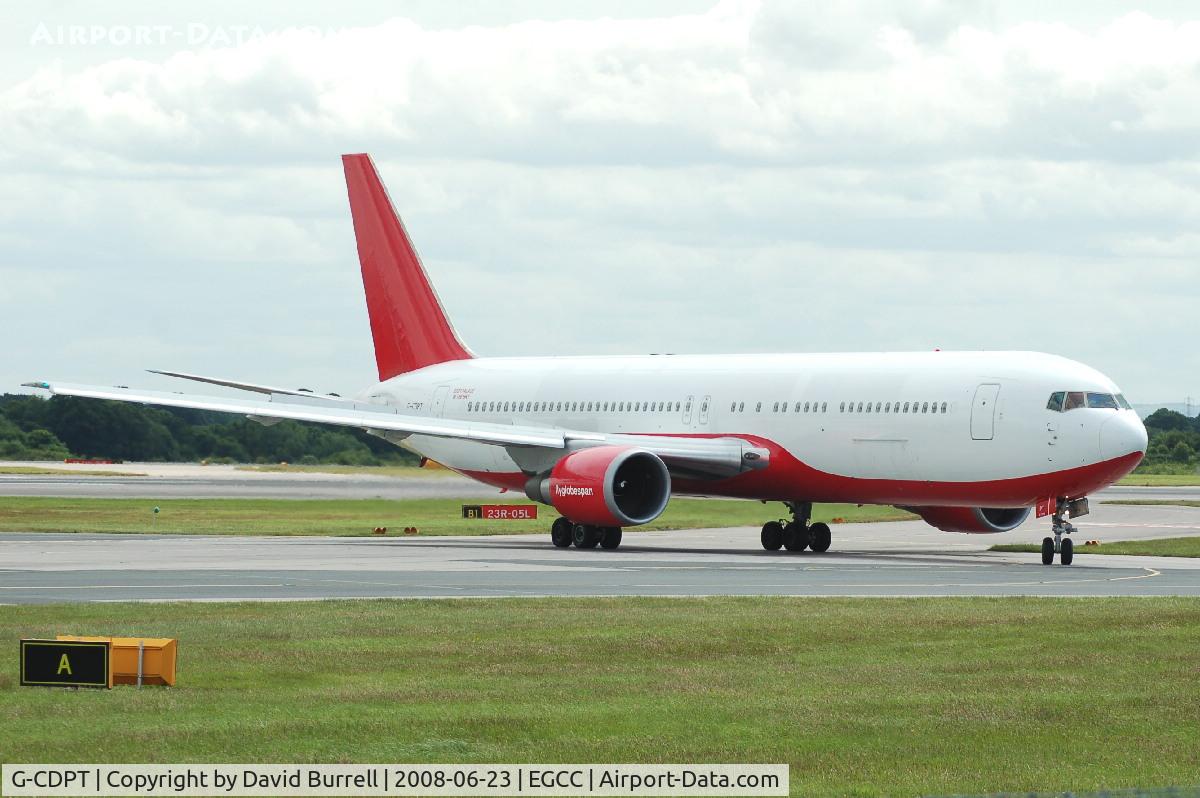 G-CDPT, 2000 Boeing 767-319 C/N 29388, Fly Globespan - Taxiing