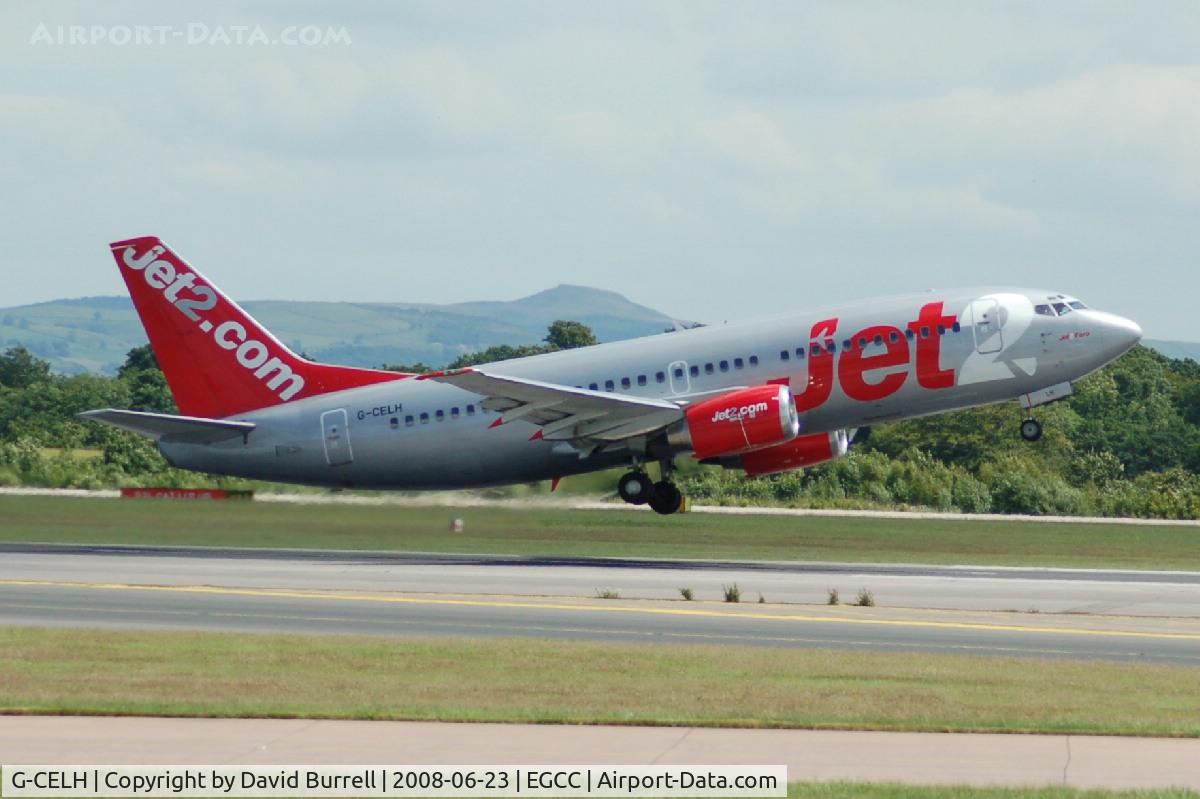 G-CELH, 1986 Boeing 737-330 C/N 23525, Jet2.com - Taking Off