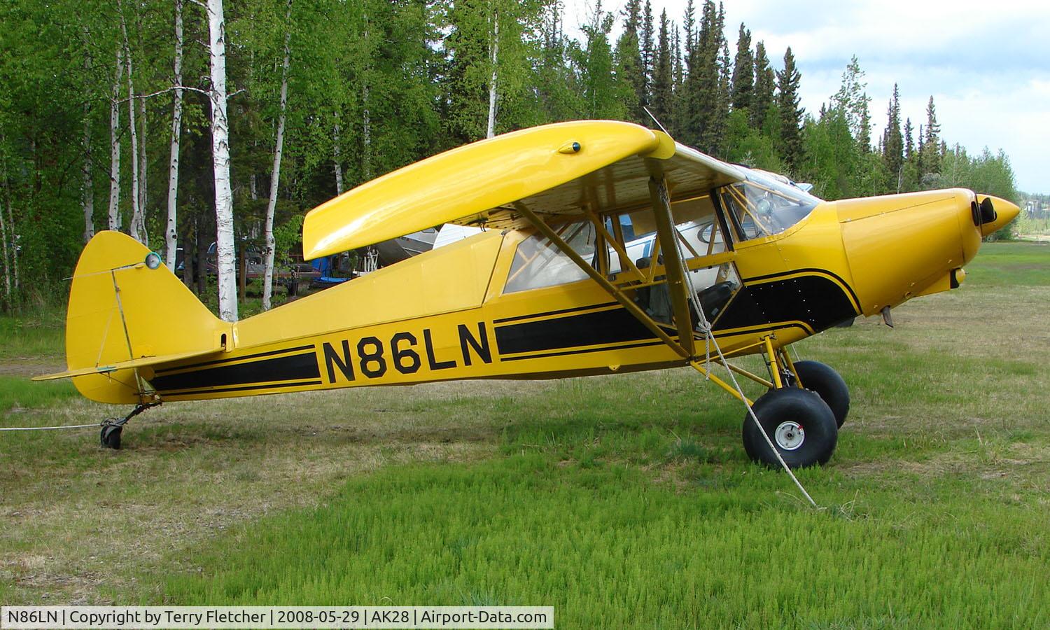 N86LN, Wag-Aero Sportsman 2+2 C/N 348, Taken at Chena Marina , Fairbanks