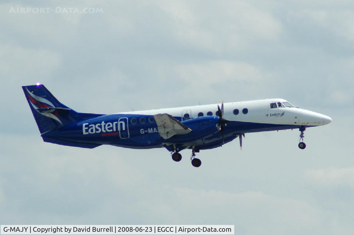 G-MAJY, 1997 British Aerospace Jetstream 41 C/N 41099, Eastern Airways - Taking off