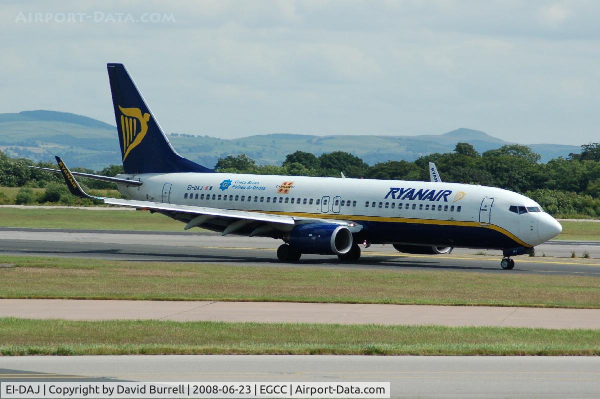 EI-DAJ, 2003 Boeing 737-8AS C/N 33548, Ryanair - Taxiing