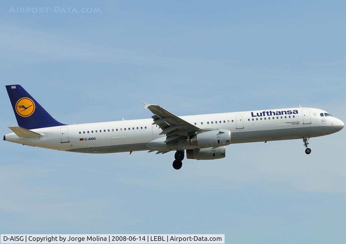 D-AISG, 2000 Airbus A321-231 C/N 1273, 