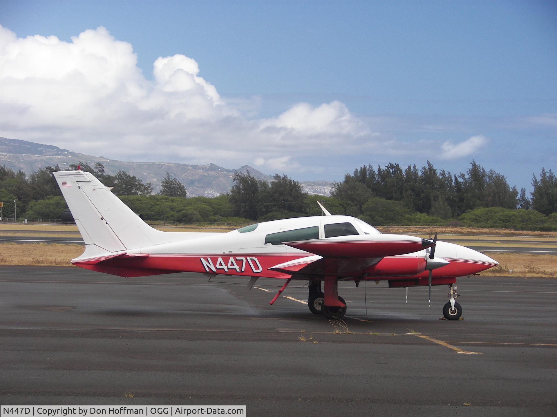 N447D, 1974 Cessna 310R C/N 310R0049, Located in Maui Hawaii