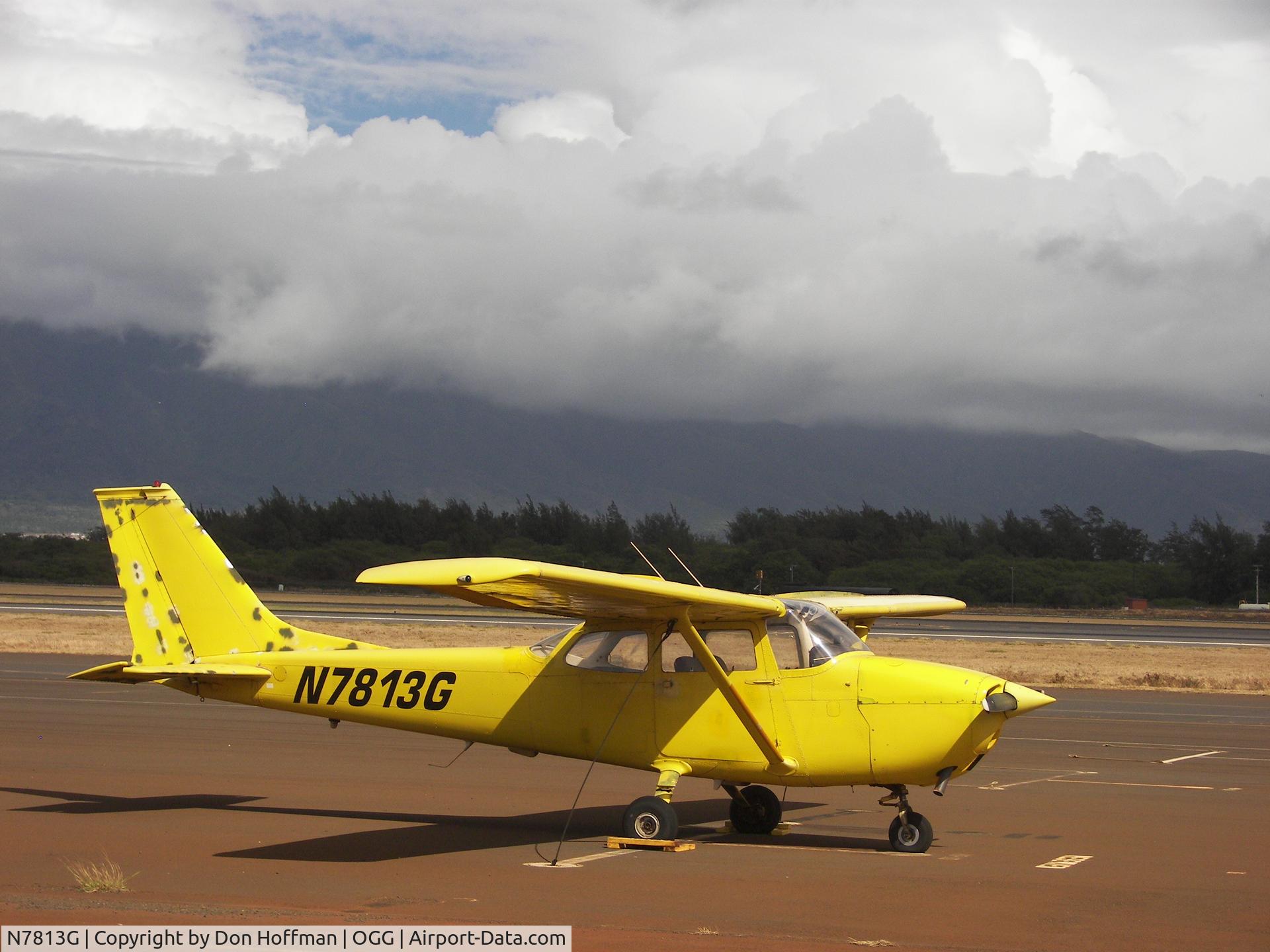 N7813G, 1970 Cessna 172L C/N 17259513, Located in Maui Hawaii