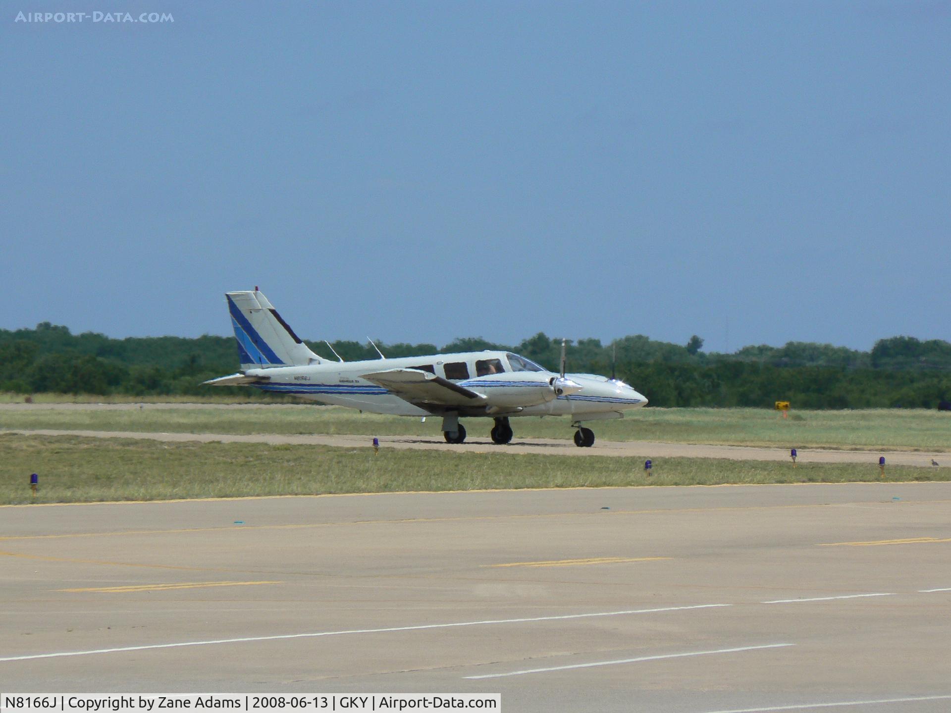 N8166J, 1980 Piper PA-34-200T Seneca II C/N 34-8070146, At Arlington Municipal