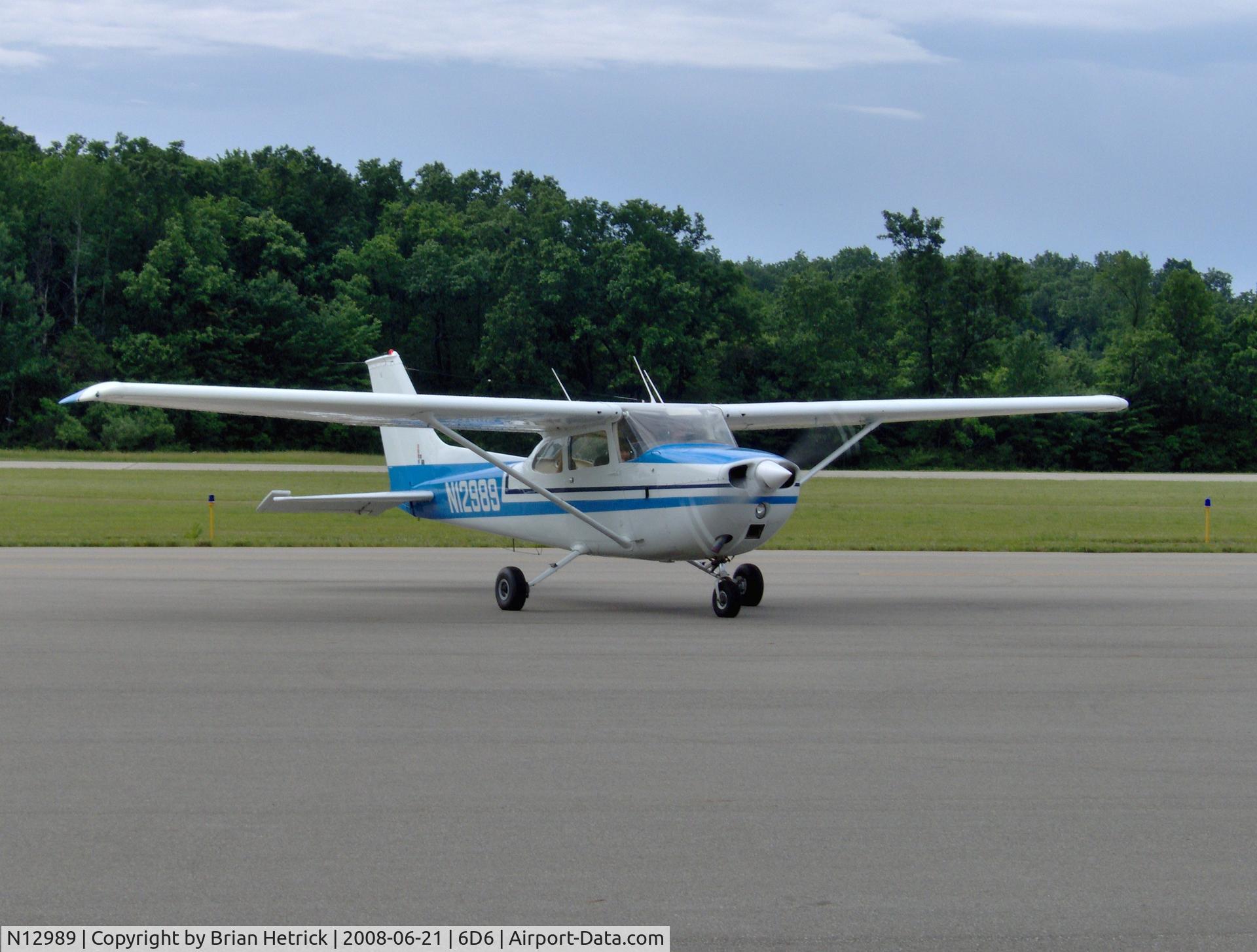 N12989, 1973 Cessna 172M C/N 17262431, This is the aircraft my boys flew in during Young Eagles day.