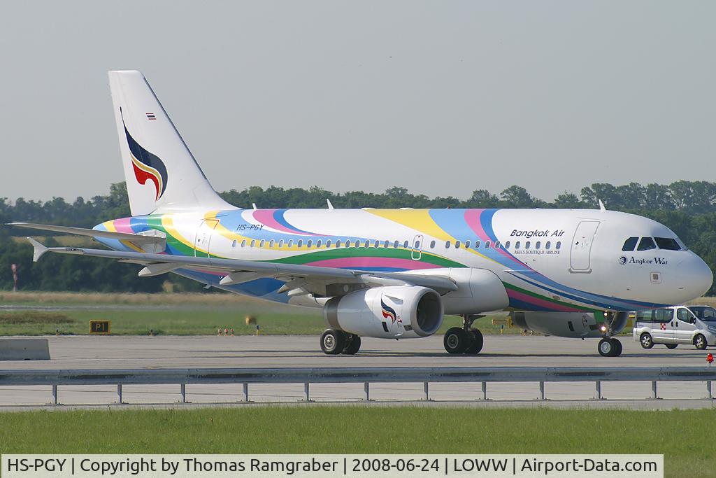 HS-PGY, 2008 Airbus A319-132 C/N 3454, Bangkok Air Airbus A319
