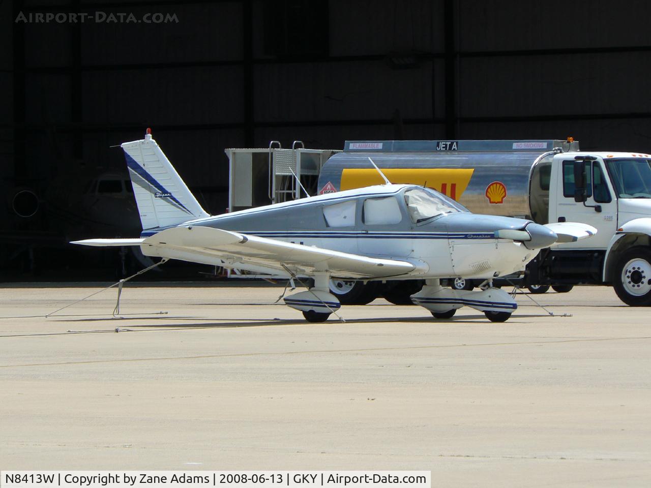 N8413W, 1965 Piper PA-28-180 C/N 28-2637, At Arlington Municipal