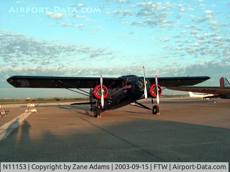 N11153, 1931 Stinson SM-6000-B C/N 5021, National Air Tour stop at Ft. Worth Meacham Field - 2003