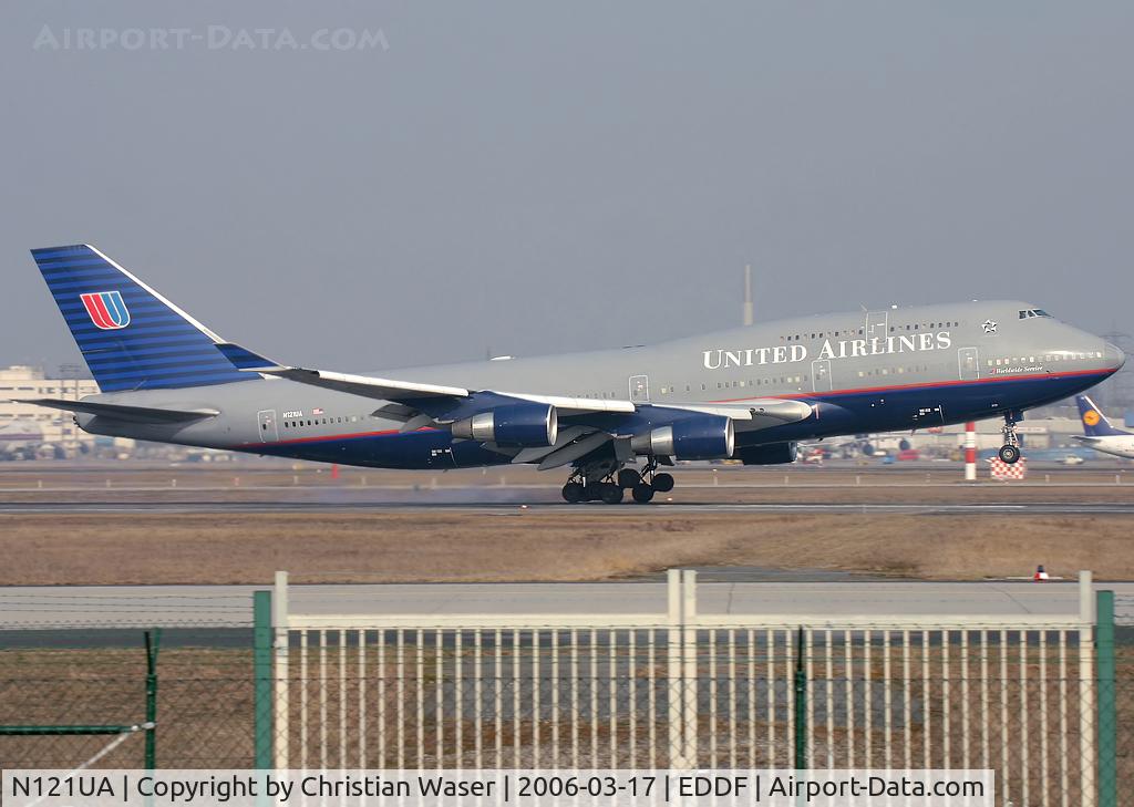 N121UA, 1999 Boeing 747-422 C/N 29167, United Airlines