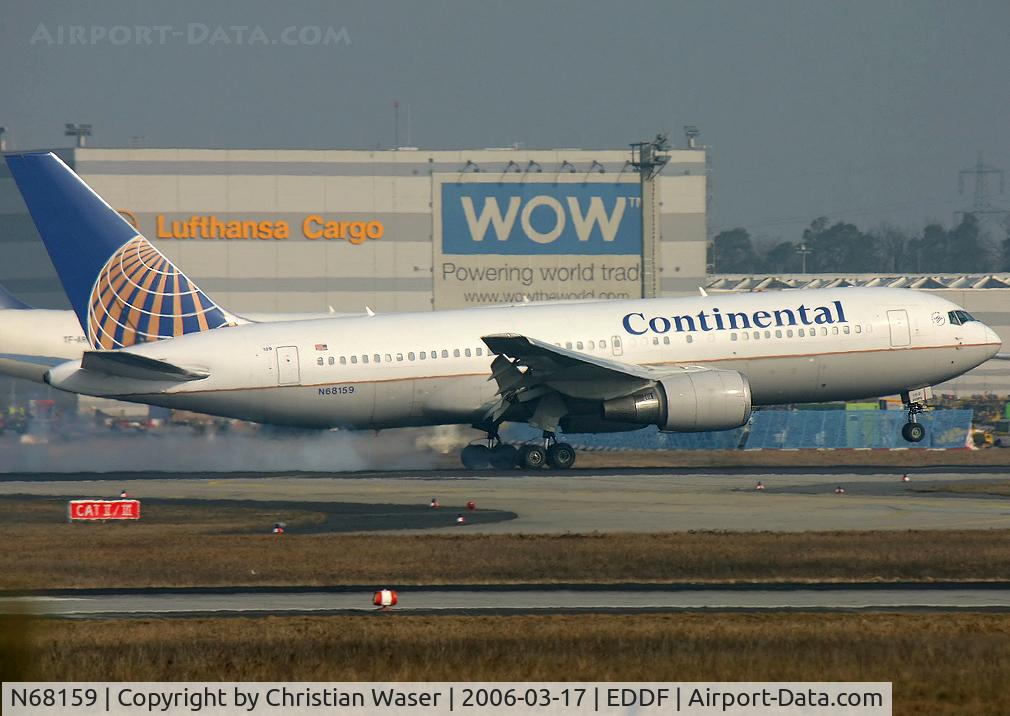 N68159, 2001 Boeing 767-224/ER C/N 30438/845, Continental