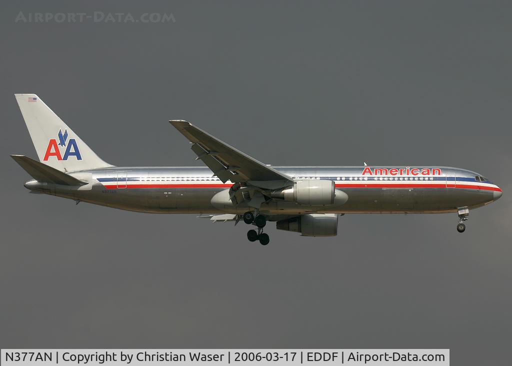 N377AN, 1992 Boeing 767-323 C/N 25446, American