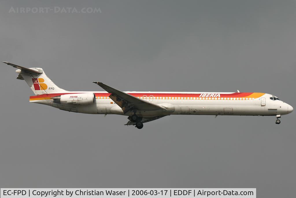 EC-FPD, 1992 McDonnell Douglas MD-88 C/N 53309, Iberia