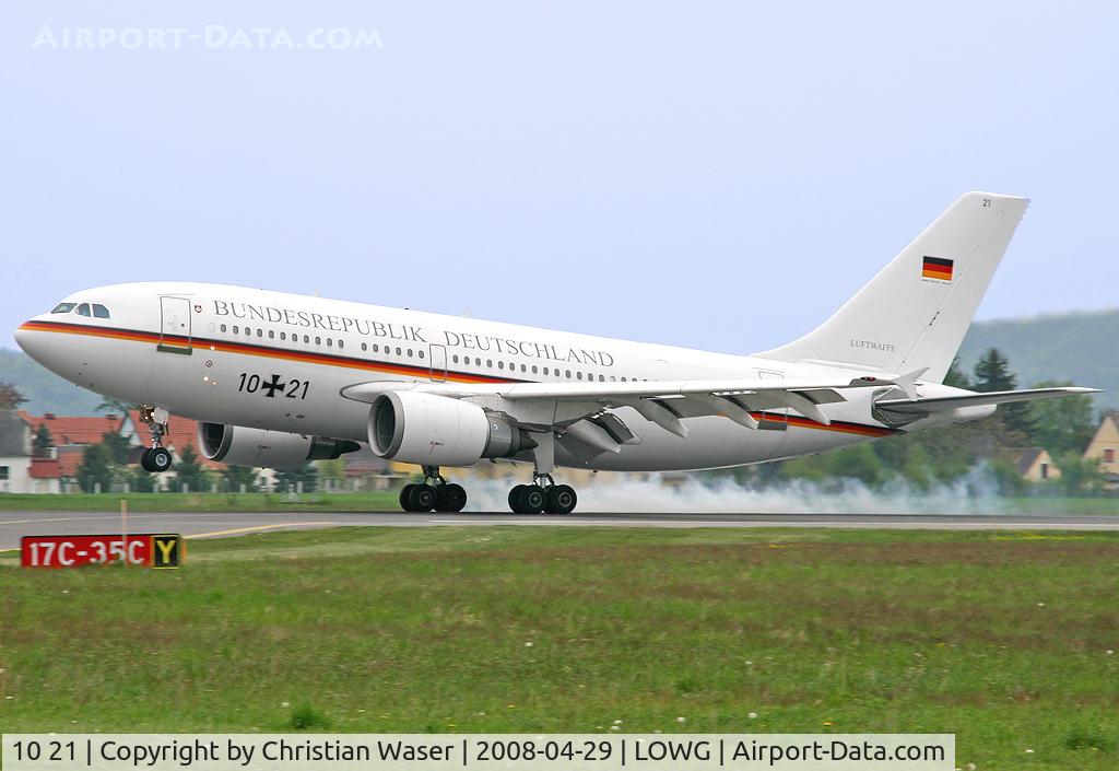 10 21, 1989 Airbus A310-304 C/N 498, Luftwaffe