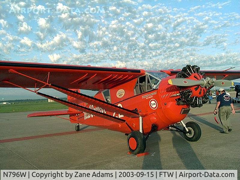 N796W, 2003 Bellanca CH-400 Skyrocket (replica) C/N 3004, National Air Tour stop at Ft. Worth Meacham Field - 2003