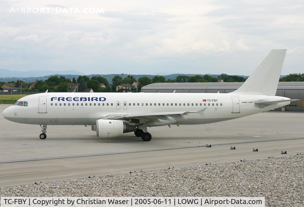 TC-FBY, 1991 Airbus A320-211 C/N 283, Freebird