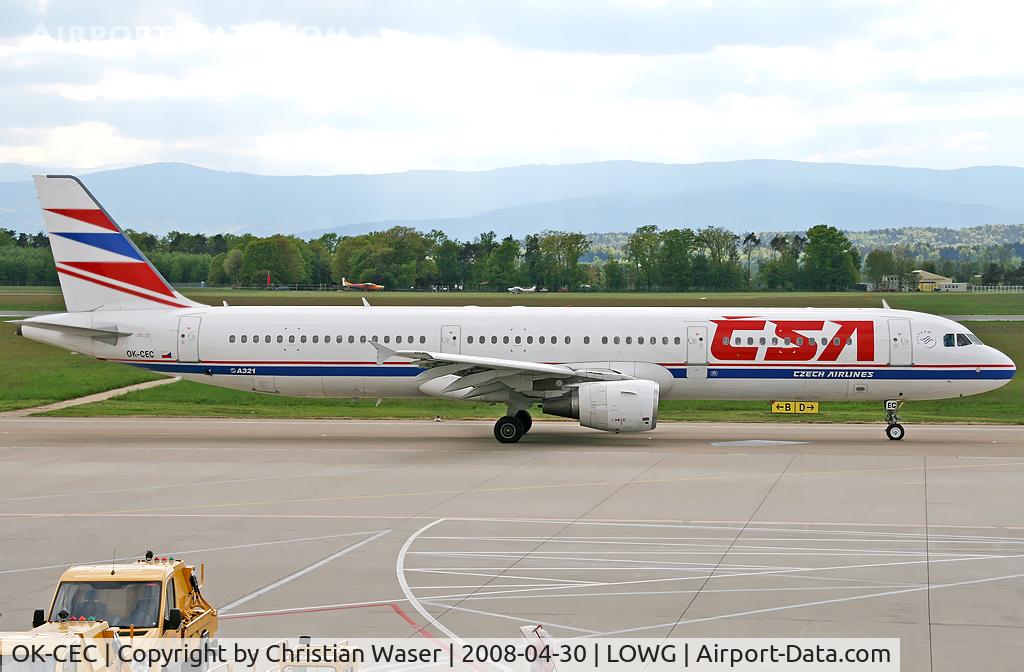 OK-CEC, 1997 Airbus A321-211 C/N 674, CSA