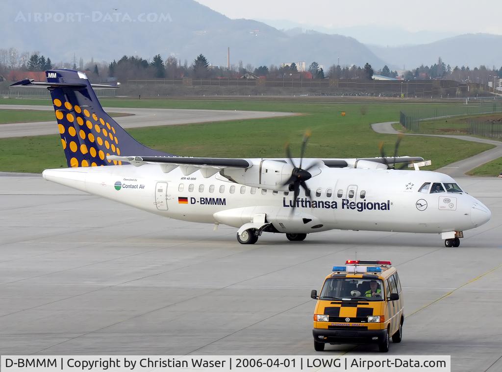 D-BMMM, 1997 ATR 42-500 C/N 546, Contact Air