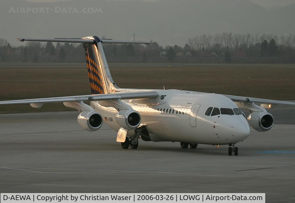 D-AEWA, 1990 British Aerospace BAe.146-300A C/N E3163, Eurowings