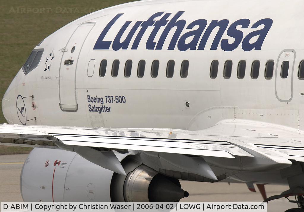 D-ABIM, 1991 Boeing 737-530 C/N 24937, Lufthansa