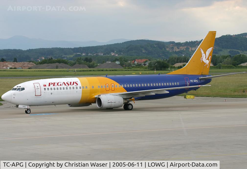 TC-APG, 1999 Boeing 737-82R C/N 29329, Pegasus B737-800