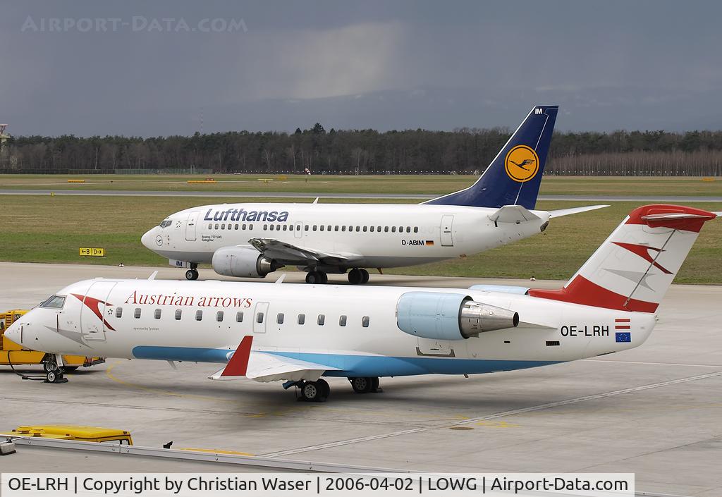 OE-LRH, Canadair CRJ-100LR (CL-600-2B19) C/N 7125, Austrian Arrows