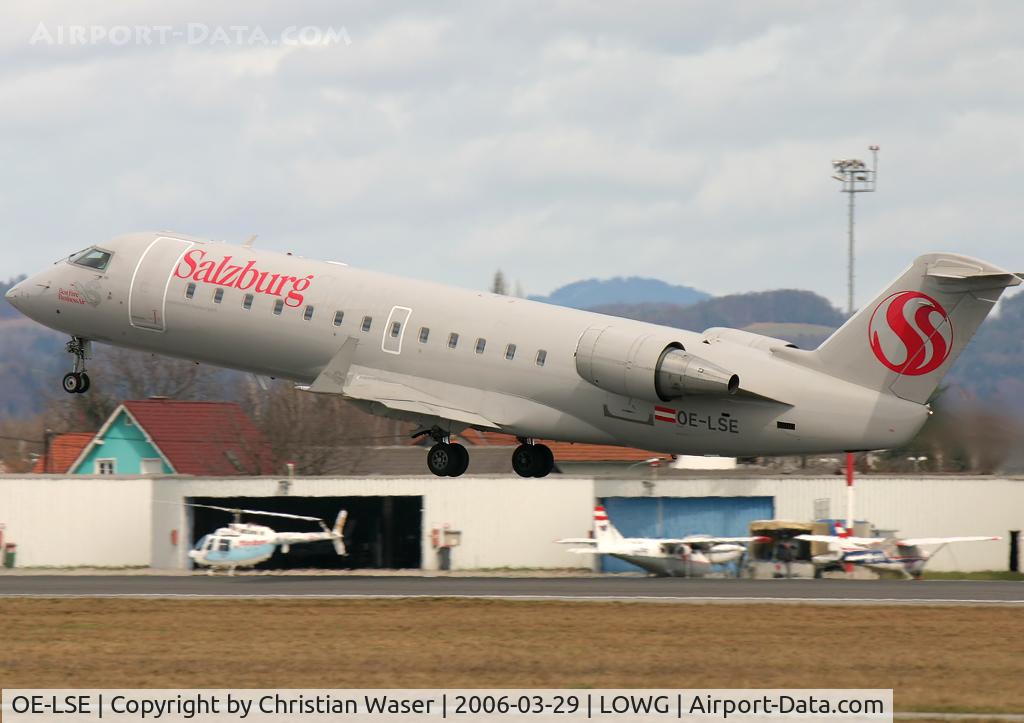 OE-LSE, 2004 Bombardier CRJ-200ER (CL-600-2B19) C/N 7990, Salzburg Spirit
