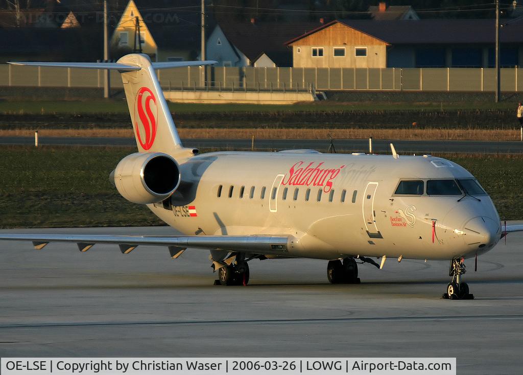 OE-LSE, 2004 Bombardier CRJ-200ER (CL-600-2B19) C/N 7990, Salzburg Spirit